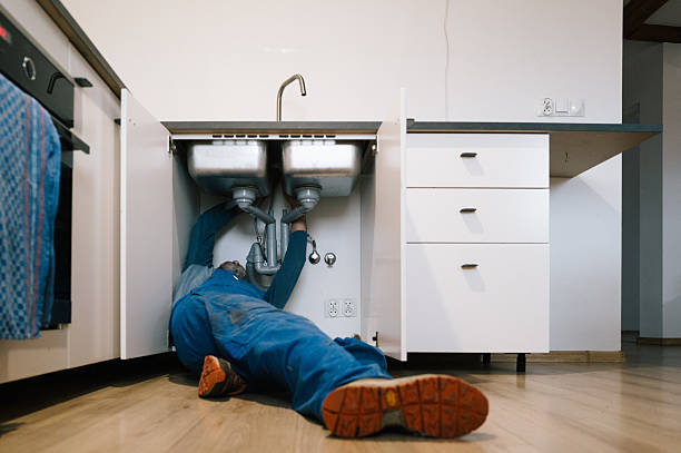 Professional Pipe Repair technician working in Lowgap, NC